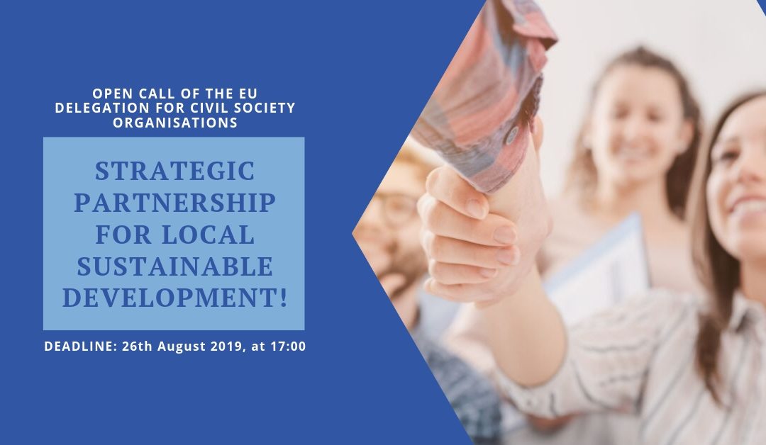 Open call of the EU Delegation for Civil Society Organisations