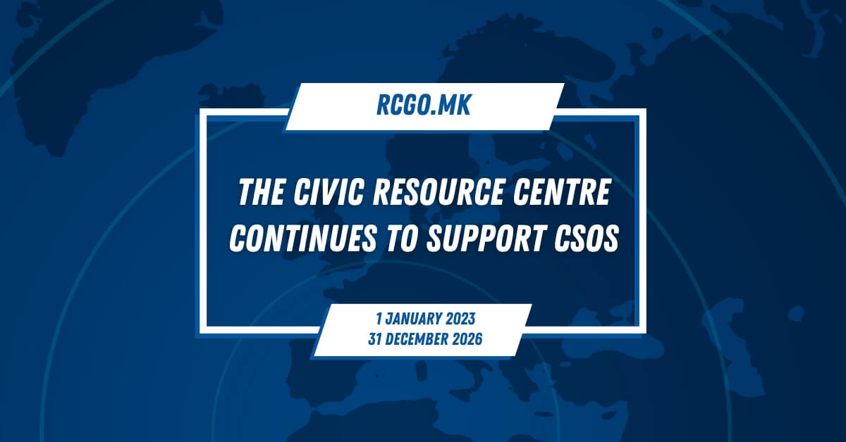 The Civic Resource Centre Continues to Support CSOs