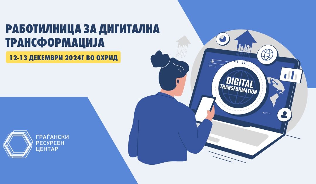 Работилница за дигитална трансформација на граѓанските организации