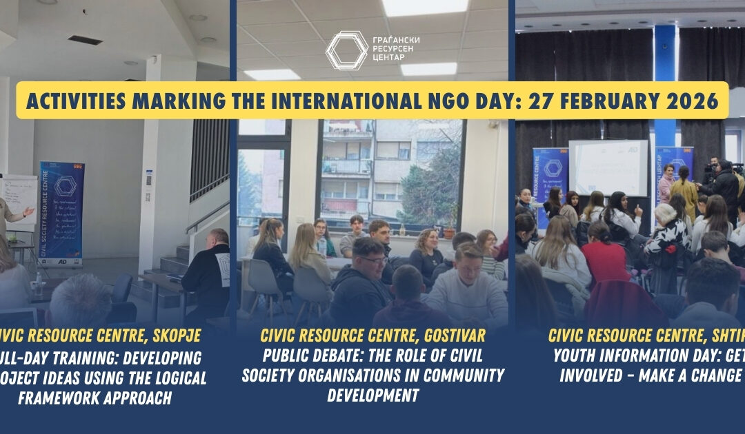 The Civic Resource Centre with National Activities Marking the International NGO Day