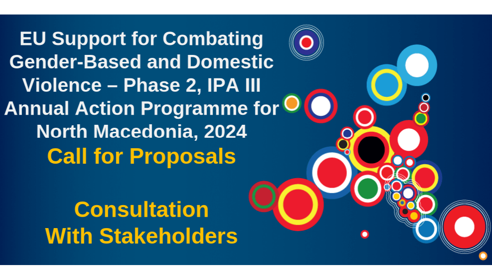 EU Support for Combating Gender Based and Domestic Violence – Phase 2, IPA III Annual Action Programme for North Macedonia,